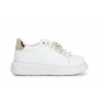 Cafe Noir SNEAKERS IN PELLE CON ACCESSORIO GIOIELLO - C1DE1005