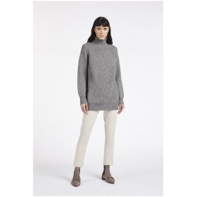 Cafe Noir MAGLIA OVER CON COLLO A CRATERE - C7JM0111