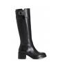 Cafe Noir STIVALE IN PELLE CON FIBBIA E BORCHIE - C1HE1201