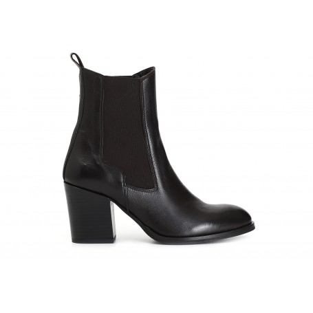 Cafe Noir TRONCHETTO IN PELLE CON ELASTICO - C1LE1001