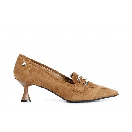 Cafe Noir SCARPA IN CAMOSCIO MODELLO MOCASSINO CON ACCESSORIO - C1NB5101