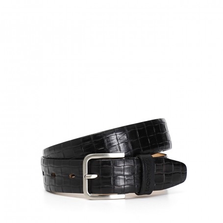 Cafe Noir CINTURA IN PELLE CON INTRECCIO STAMPATO - C4CM0502