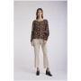Cafe Noir BLUSA CON MANICHE BALOON GEORGETTE STAMPATA - C7JC0108