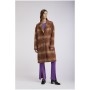 Cafe Noir CAPPOTTO MONOPETTO TESSUTO A QUADRI - C7JI0061