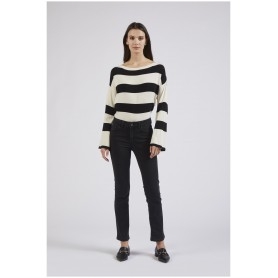 Cafe Noir DENIM  SLIM CON STRAS AL CARRÃ¨ - C7JJ0120