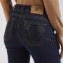 Cafe Noir DENIM SKINNY CON STRAS ALLE TASCHE - C7JJ0122
