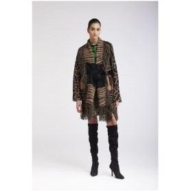 Cafe Noir MAXY CARDIGAN CON FRANGE - C7JM0167