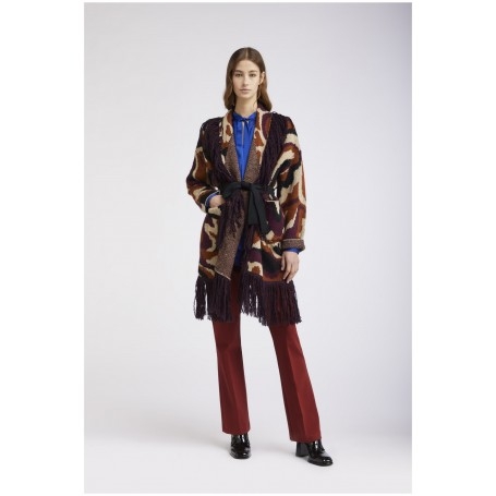 Cafe Noir MAXY CARDIGAN CON FRANGE - C7JM0167