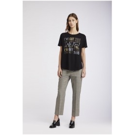 Cafe Noir TSHIRT LETTERING - C7JT0143