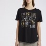 Cafe Noir TSHIRT LETTERING - C7JT0143