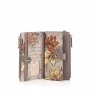 Cafe Noir PORTAFOGLIO CON TASCHE E STAMPA FLOREALE - C4AW0505