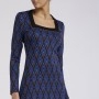 Cafe Noir MINIABITO SCOLLO QUADRATO LAVORAZIONE JACQUARD - C7JA0148