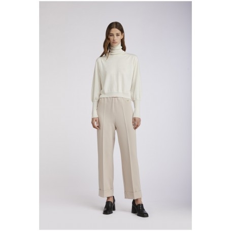 Cafe Noir PANTALONE  CULOTTE CON RISVOLTO - C7JP0155