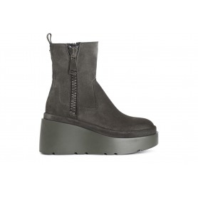 Cafe Noir TRONCHETTO IN PELLE SCAMOSCIATA CON MAXI CERNIERA - C1HA6011