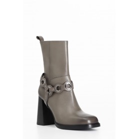 Cafe Noir TRONCHETTO IN PELLE CON CAVIGLIERA REMOVIBILE - C1HE1004