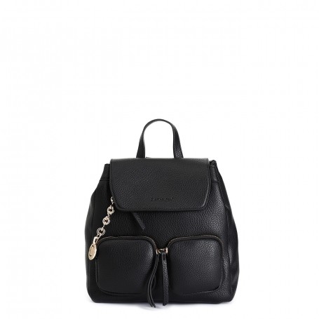 Cafe Noir ZAINO CON TASCHE IN MATERIALE EFFETTO DOLLARO CON CHARM IN METALLO - C3NF0716