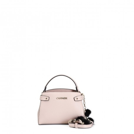 Cafe Noir MINIBAG IN MATERIALE EFFETTO BOTTALATO E CHIUSURE IN METALLO - C3WF0503
