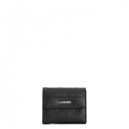 Cafe Noir PORTAFOGLIO CON PATTINA CON EMBOSSED LOGO ALL OVER - C4AF0704