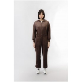 Cafe Noir FELPA FULL ZIP IN CINIGLIA - C7JF0079