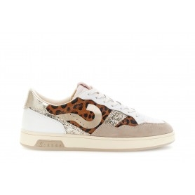 Cafe Noir SNEAKERS IN PELLE E PELLE EFFETTO CAVALLINO MACULATO - C1DD1006