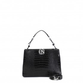Cafe Noir BORSA A MANO EFFETTO COCCODRILLO CON LOGO CN IN METALLO - C3NB0705
