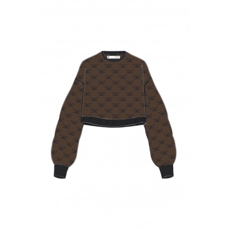 Cafe Noir MAGLIA CON LOGO JACQUARD - C7JM0210