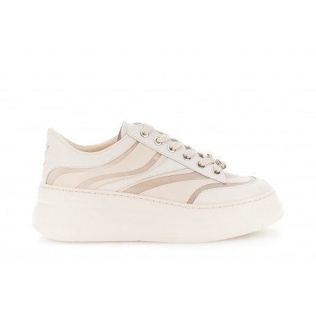 Cafe Noir SNEAKER PELLE RIVESTITA E RETINA ACCESSORIO - C1DS9037