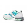 Cafe Noir SNEAKER IN PELLE SCAMOSCIATA E TESSUTO FLOREALE - GDL644