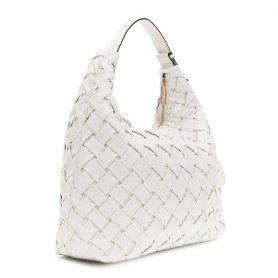 Cafe Noir SACCA IN MATERIALE SINTETICO EFFETTO NAPPA CON GOFFRATURA, PATCH CON LETTERING I - C3YB1001