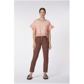 Cafe Noir BLUSA RICAMATA CON MANICHE AMPIE - C7JC0099