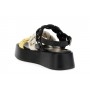 Cafe Noir SANDALO 3 FASCE IN NAPPA CON OCCHIELLI E INFILATURA - C1GD4003