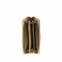 Cafe Noir PORTAFOGLIO ZIP ROUND  INTRECCIATO IN MATERIALE SINTETICO METALLIZZATO MULTICOLO - C4AD1001