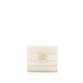 Cafe Noir PORTAFOGLIO PICCOLO CON PATTINA IN MATERIALE SINTETICO CON GRANA, CINTURA CON LO - C4AG1017