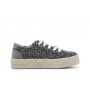 Cafe Noir SNEAKER FASCIA CORDA IN CANVAS RICAMATO - C1DG9050
