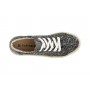 Cafe Noir SNEAKER FASCIA CORDA IN CANVAS RICAMATO - C1DG9050