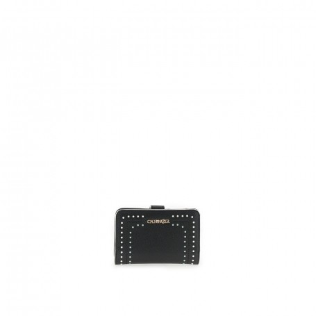 Cafe Noir PORTAFOGLIO CON APPLICAZIONE DI MINI RIVETTI BICOLORE, LOGO IN METALLO - C4AE0808