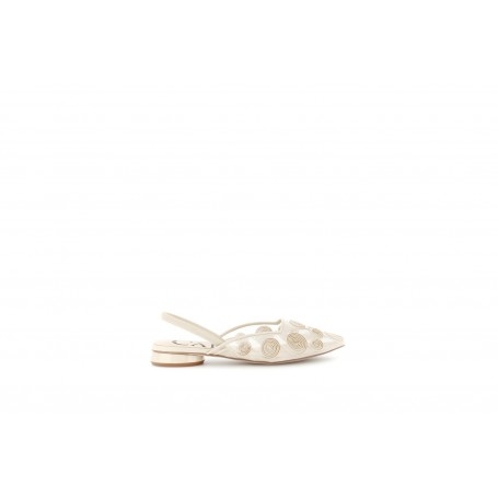 Cafe Noir BALLERINA APERTA DIETRO CON RICAMO CORNELY - C1EG9013