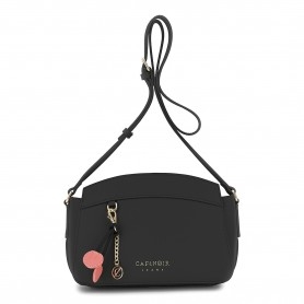 Cafe Noir BORSA A TRACOLLA  IN MATERIALE SINTETICO EFFETTO SAFFIANO, CON INTERNO IN CONTRO - C3JB0026