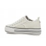 Cafe Noir SNEAKERS MULTICOLOR IN CANVAS GLITTER - C1DM9320