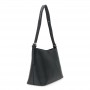 Cafe Noir SACCA IN SAFFIANO CON ACCESSORIO SMALTATO E MOTIVO DI INFILATURA METALLIZZATA - C3WH0820