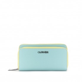 Cafe Noir PORTAFOGLIO  GRANDE CON DOPPIA ZIP IN  MATERIALE SINTETICO EFFETTO SAFFIANO, ZIP - C4AC1014