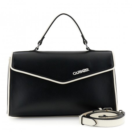 Cafe Noir BORSA A MANO CON PATTINA, MANICO CON IMBOTTITURA, TASCA SUL DIETRO LOGO IN METAL - C3NO1034