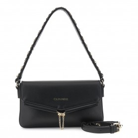 Cafe Noir BORSA A SPALLA CON PATTINA E MOTIVO DI CATENINA IN METALLO E  MANICO CON INTRECC - C3WA1003