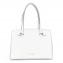Cafe Noir SHOPPING IN SINTETICO EFFETTO SAFFIANO, DUE TRAMEZZE CON ZIP,ATTACCO MANICO CON - C3MC1008