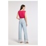 Cafe Noir PANTALONE PALAZZO CON RISVOLTO - C7JJ0078