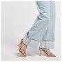 Cafe Noir PANTALONE PALAZZO CON RISVOLTO - C7JJ0078