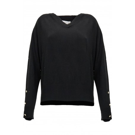 Cafe Noir MAGLIA CON SCOLLATURA A V - C7JM0253