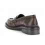 Cafe Noir MOCASSINO IN PELLE STAMPATA EFFETTO COCCO - C1EF8010