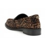 Cafe Noir MOCASSINO CON PASSANTE IN PELLE EFFETTOCAVALLINO LEOPARDATO - C1EM8012