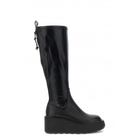 Cafe Noir STIVALE CON GAMBALE IN MATERIALE SINTETICO ELASTICIZZATO - C1FB9902
